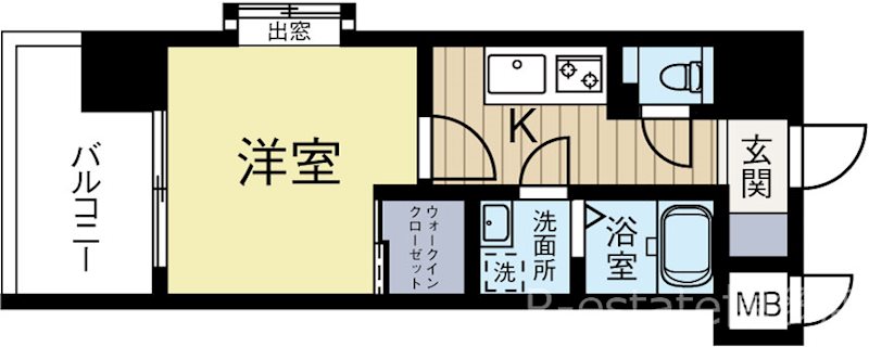 サヴォイルプルミエパリエ 906号室 間取り