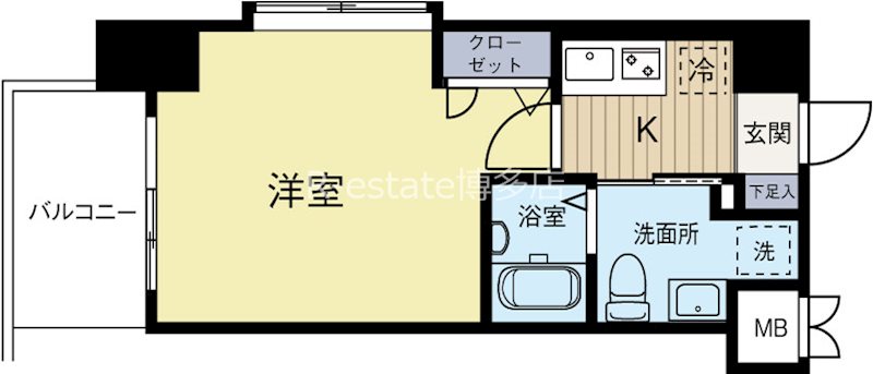 アクアシティイーストパーク 間取り図