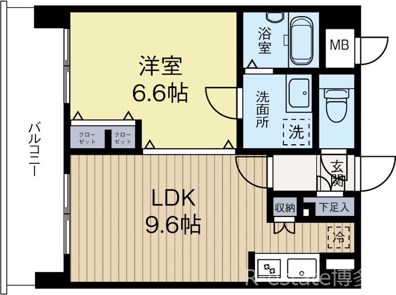 アコール県庁前 903号室 間取り