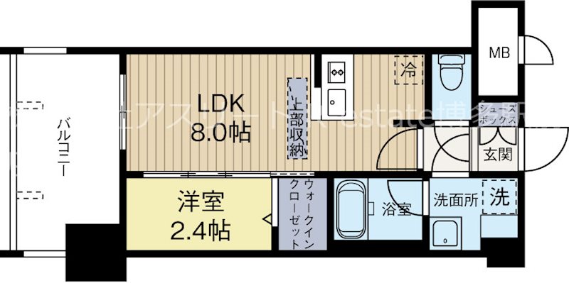 グランフォーレ博多ウォーターフロント 914号室 間取り