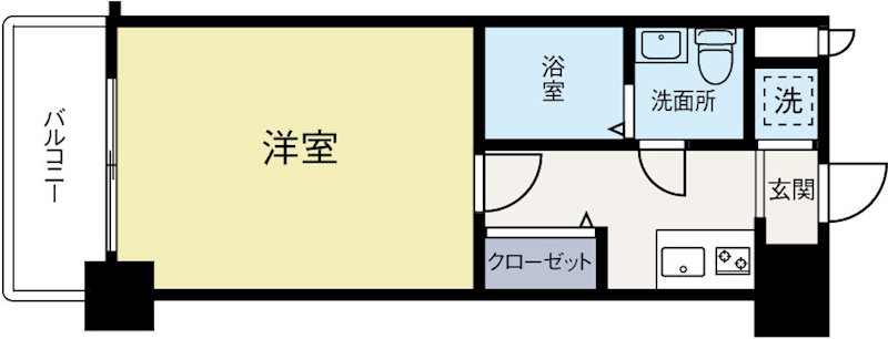 ユーエムライフ赤坂けやき通り 803号室 間取り