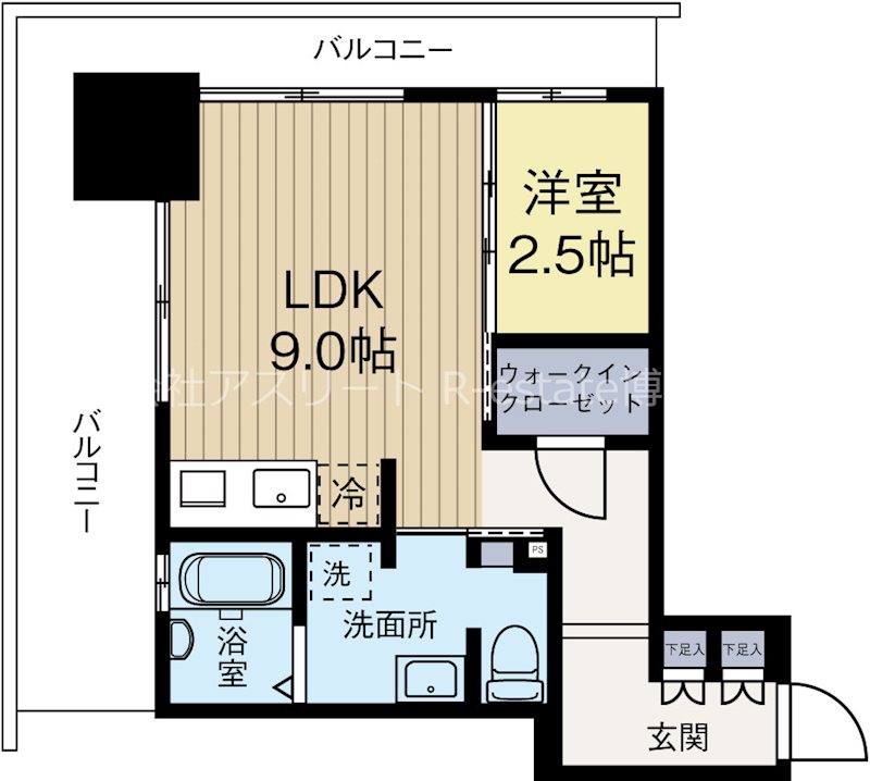 ANDON 703号室 間取り