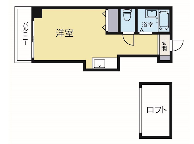 ヤマトビル1 303号室 間取り