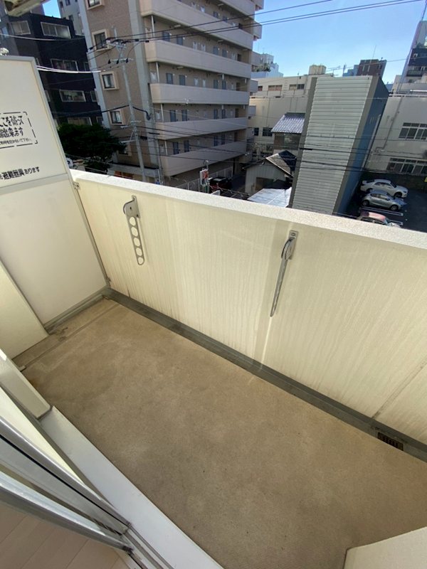 エステムプラザ天神EASTプレミアムタワー ベランダ