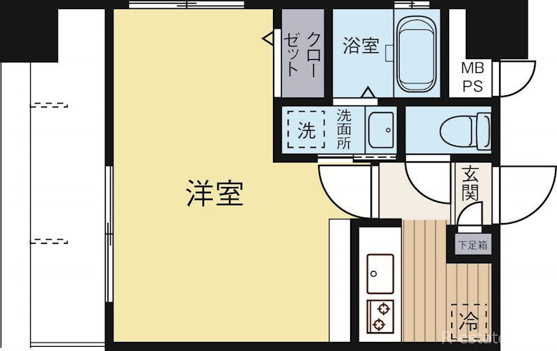 エンクレスト吉塚 304号室 間取り