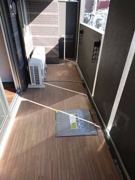 アクタス博多パークシティ ベランダ