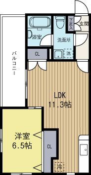 Fパルク県庁前 1002号室 間取り