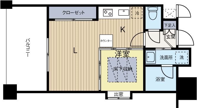 エステートモア高砂倶楽部 705号室 間取り