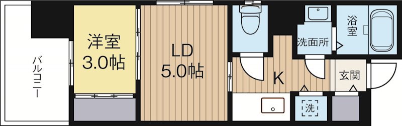 レジデンシャルヒルズリバープレイス 903号室 間取り