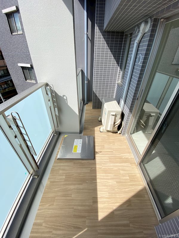 アルファシオミラーニ ベランダ