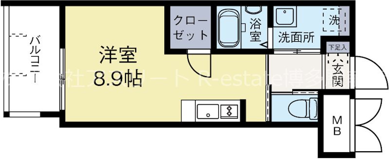 アルファシオミラーニ 904号室 間取り