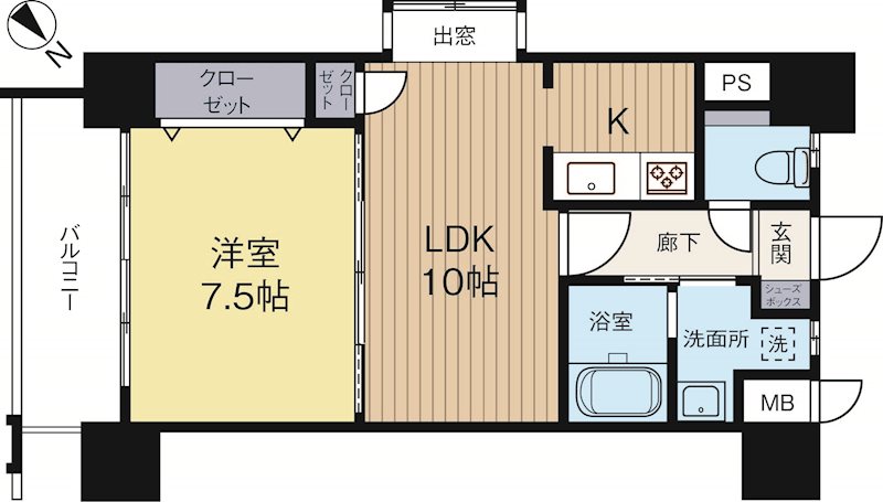 サヴォイグランデヴィル 301号室 間取り