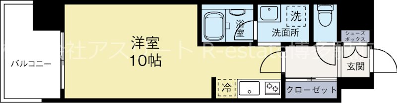 アプロ住吉レジデンス 502号室 間取り