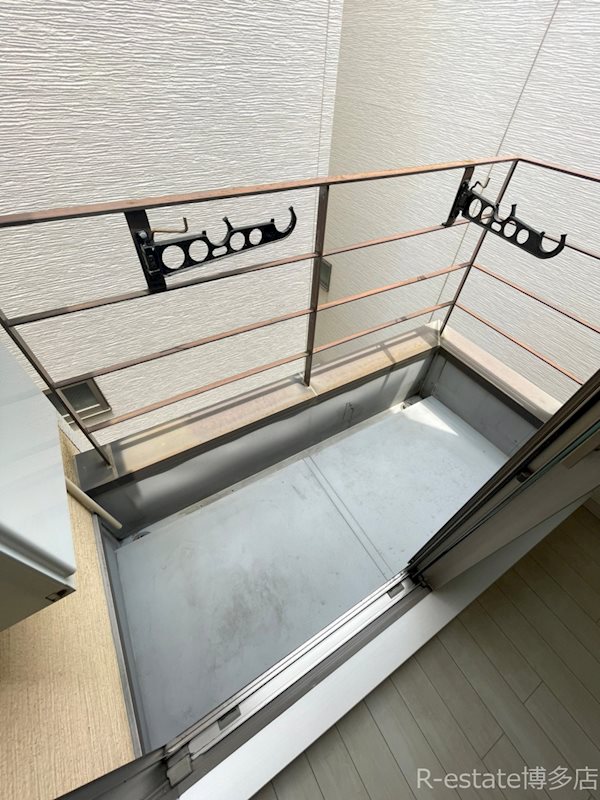 パステルハイツ博多 ベランダ