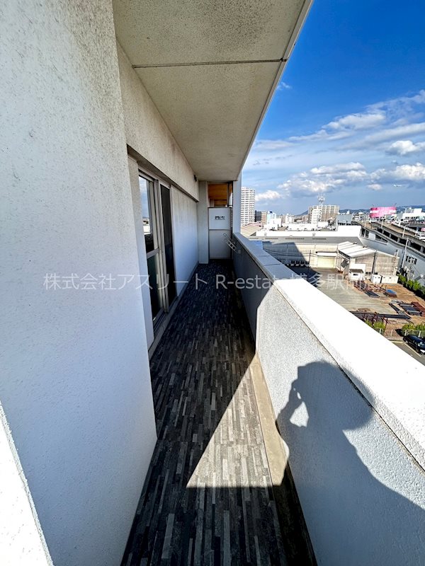 CLUBORIENTNo70HARBORSOUTHTOWER ベランダ