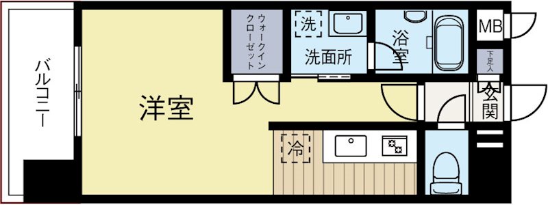 プライムアーバン博多東 間取り図