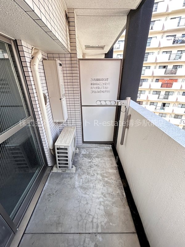 レジデンシャルヒルズ博多駅前弐番館 ベランダ