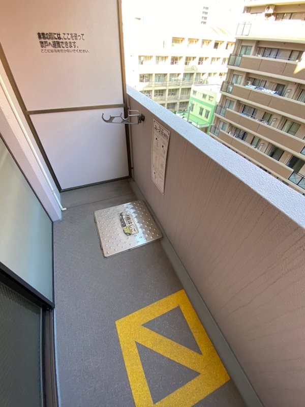 ファーネストアヴァンティ大濠 ベランダ