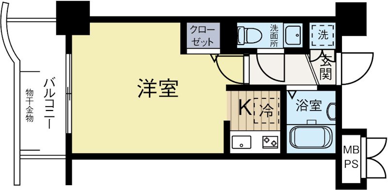エンクレスト西公園２ 603号室 間取り