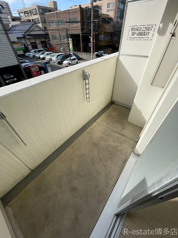 エステムプラザ天神EASTプレミアムタワー ベランダ