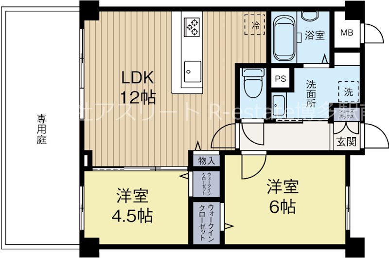 Casa Felice 403号室 間取り