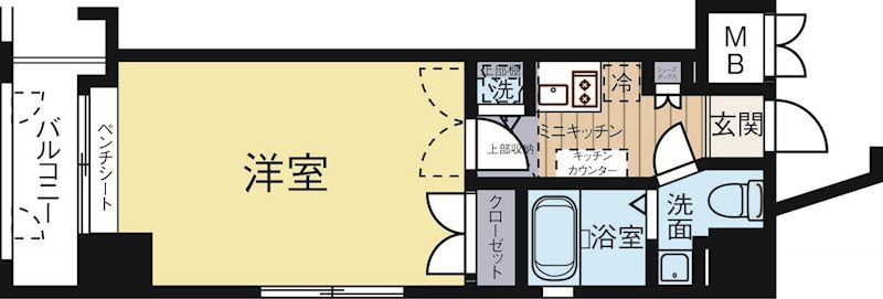 サヴォイステーション 間取り図