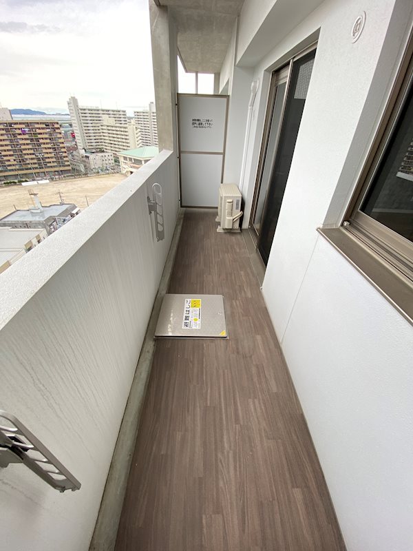 リブス千代 ベランダ