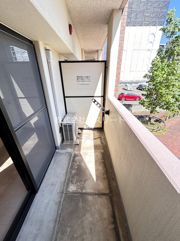 ピュアドームスタシオン箱崎 ベランダ