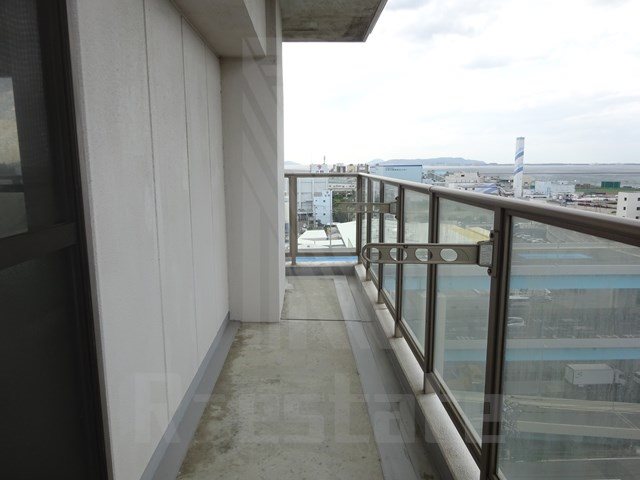 クラブオリエントNo72ハーバーイーストタワー ベランダ