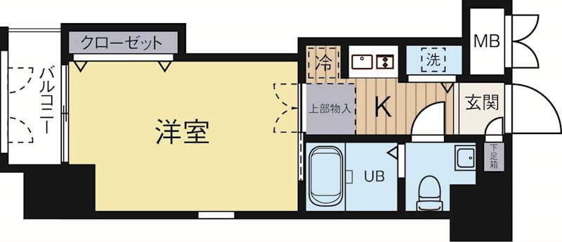 ダイナコート大濠公園ステーション 間取り図