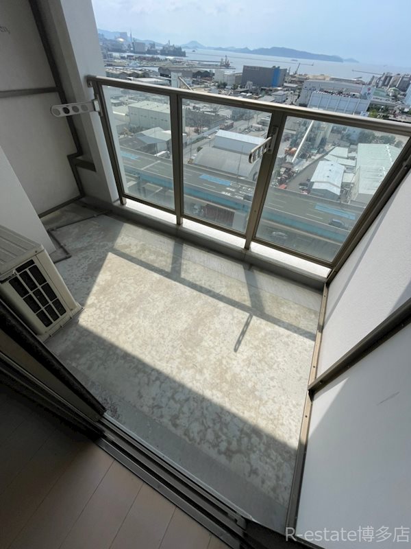 クラブオリエントNo72ハーバーイーストタワー ベランダ