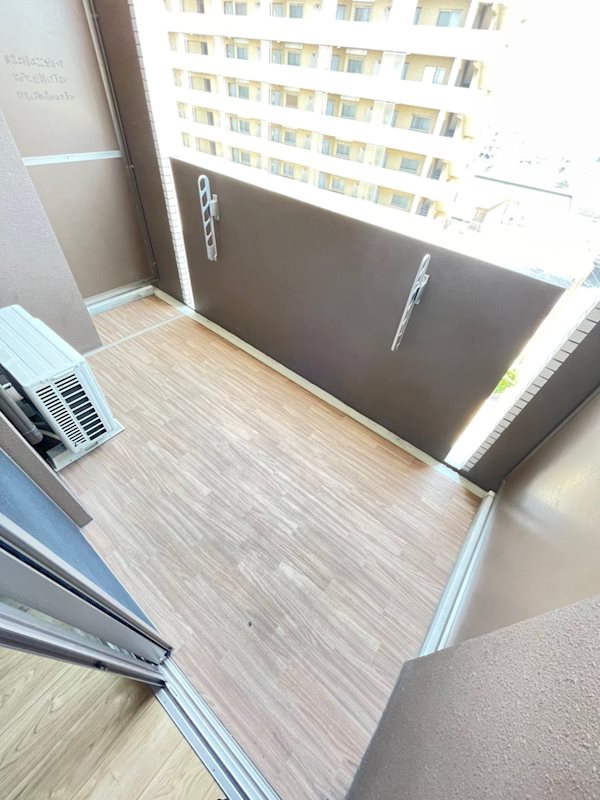 アクタス箱崎ステーションコート ベランダ