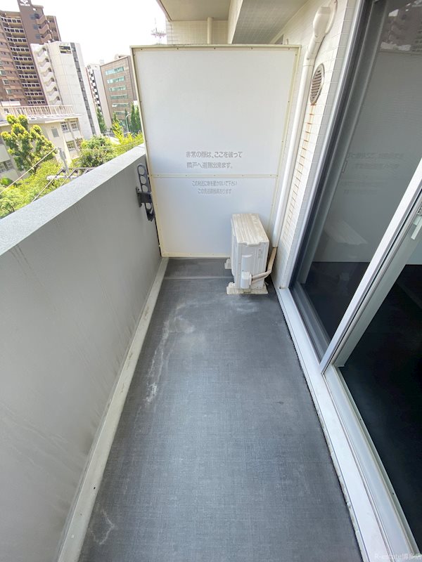 ヴィーダ博多 ベランダ