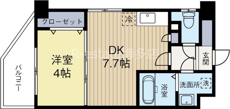 TAISHOKANLaBalconata 301号室 間取り