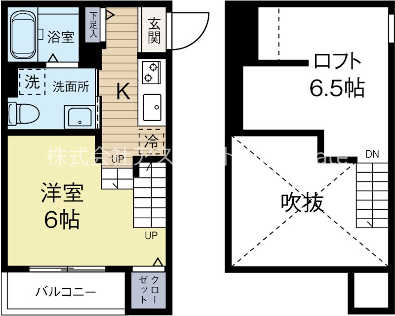 コンフォーティア2 205号室 間取り