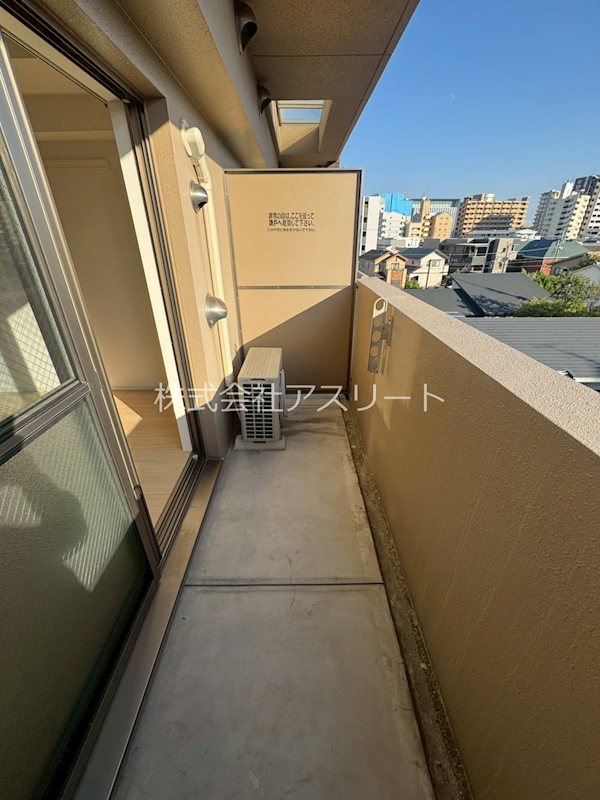 ネクスピア箱崎 ベランダ