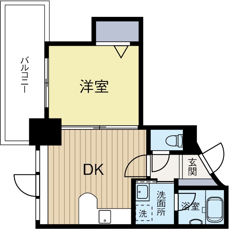 フレックス21博多2 307号室 間取り