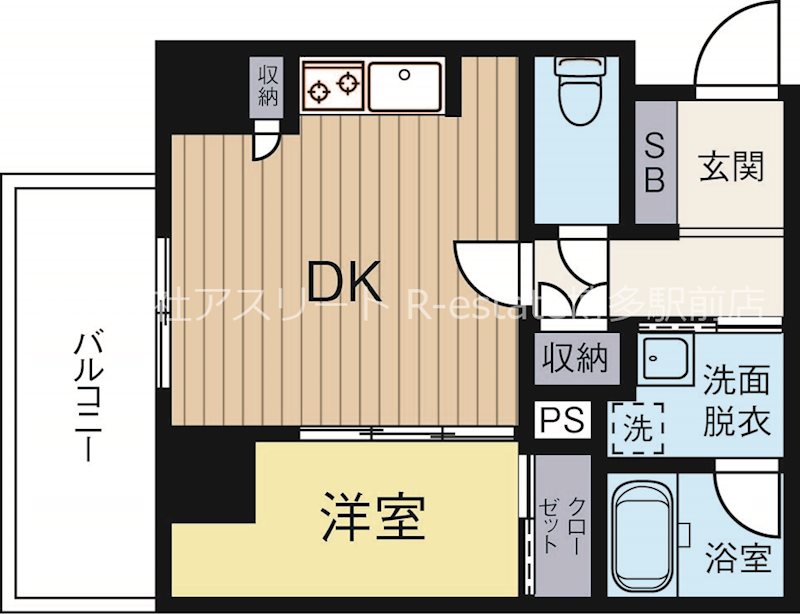サヴォイラルカンジュ 605号室 間取り
