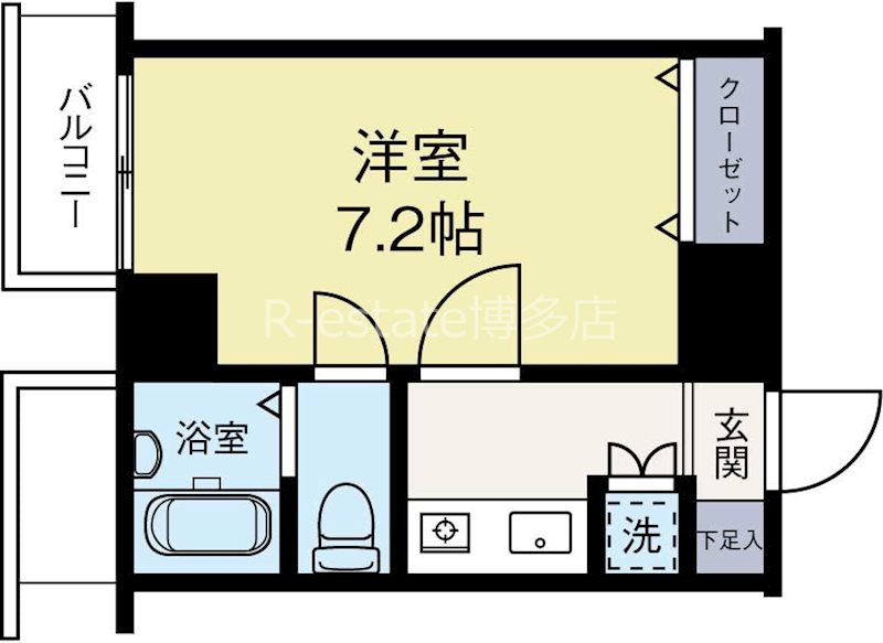 平尾クリエート2 間取り図