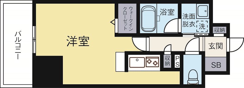 サヴォイラルカンジュ 701号室 間取り