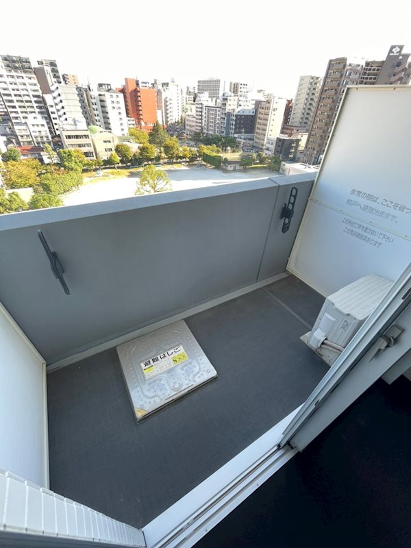 ヴィーダ博多 ベランダ