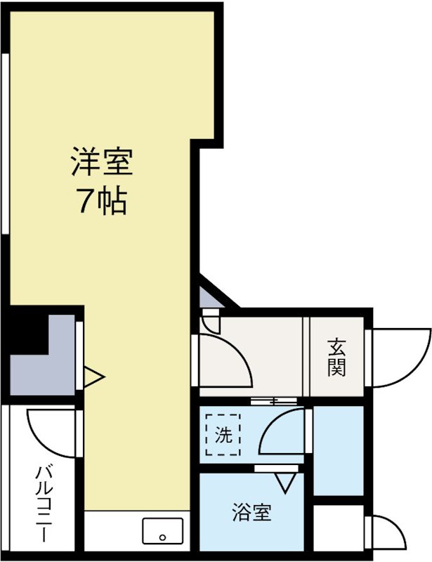 ホワイトキャッスル吉塚壱番館 202号室 間取り