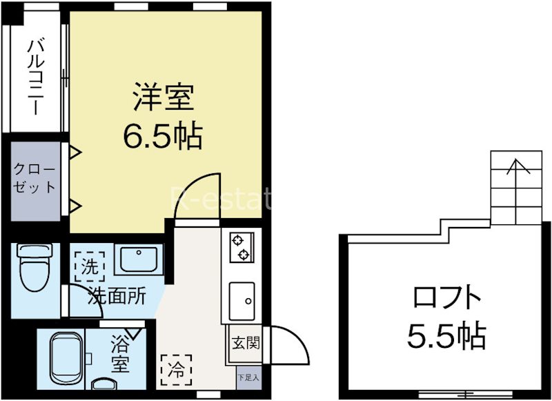 イルグラッツィア薬院4 間取り図