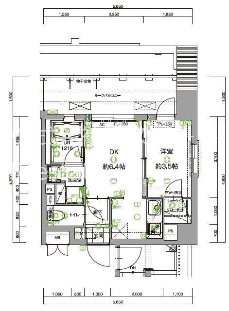 Trail大濠 間取り図