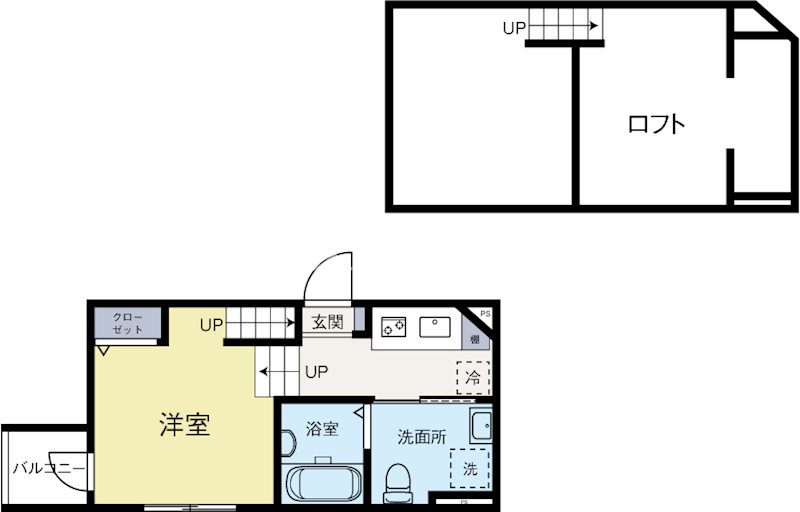 ステージ博多東 101号室 間取り