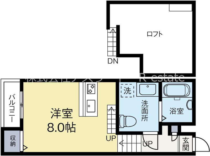 プチコポー 103号室 間取り