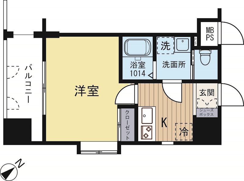 サヴォイエクセルシオール 間取り図