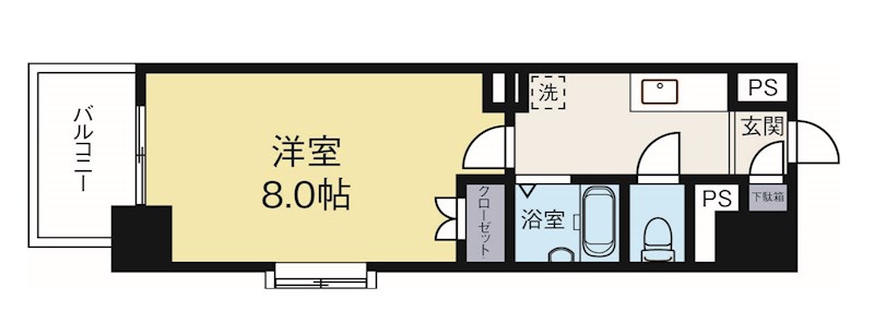 リファレンス駅南 間取り図