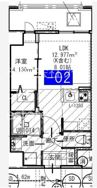 モダンパラッツォ博多PRECIOUS 間取り図