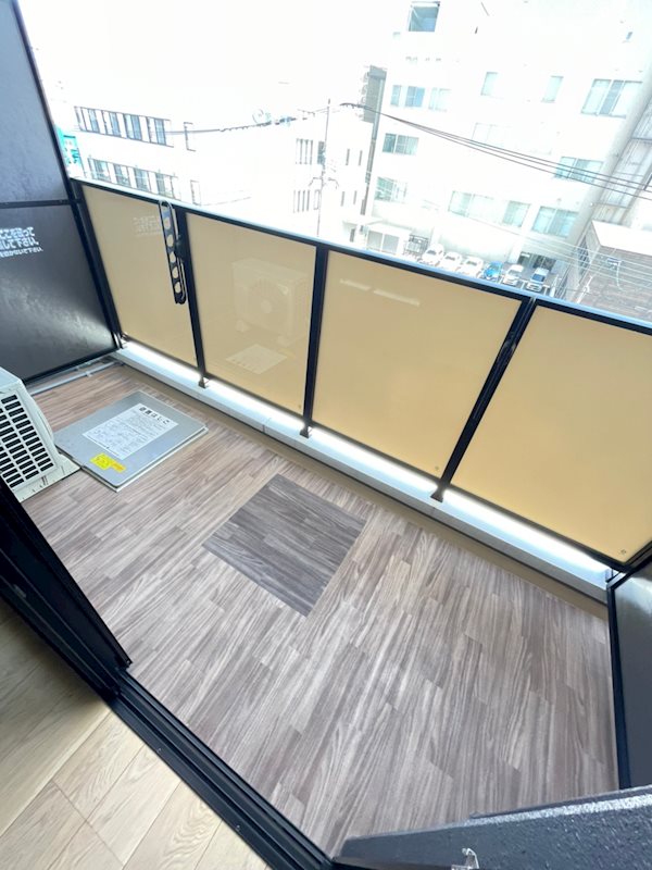 エルグランド東比恵 ベランダ